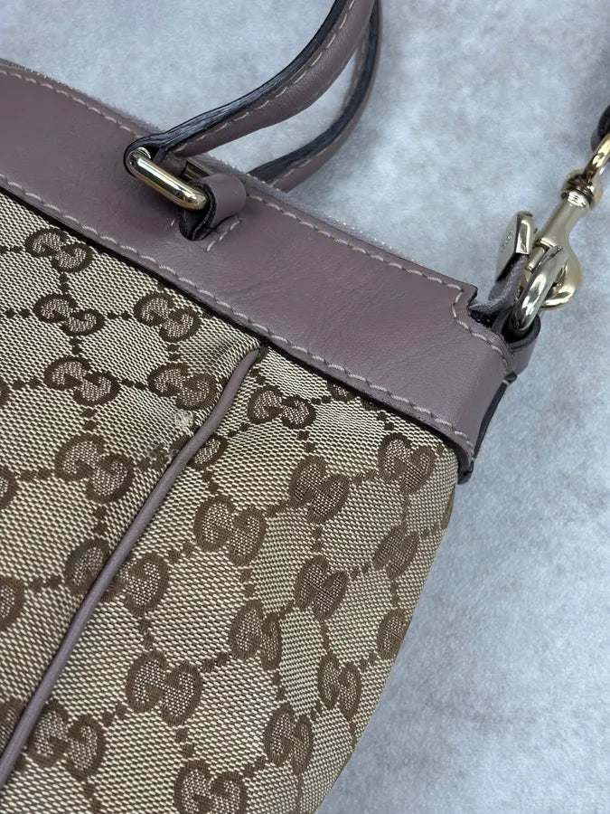 SS2011 Gucci Monogram Beige Abbey Bag by Frida Giannini lfrrnDl 13