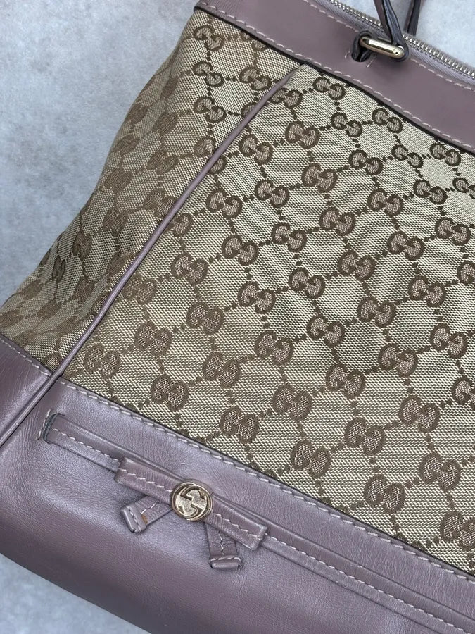 SS2011 Gucci Monogram Beige Abbey Bag by Frida Giannini lfrrnDl 6