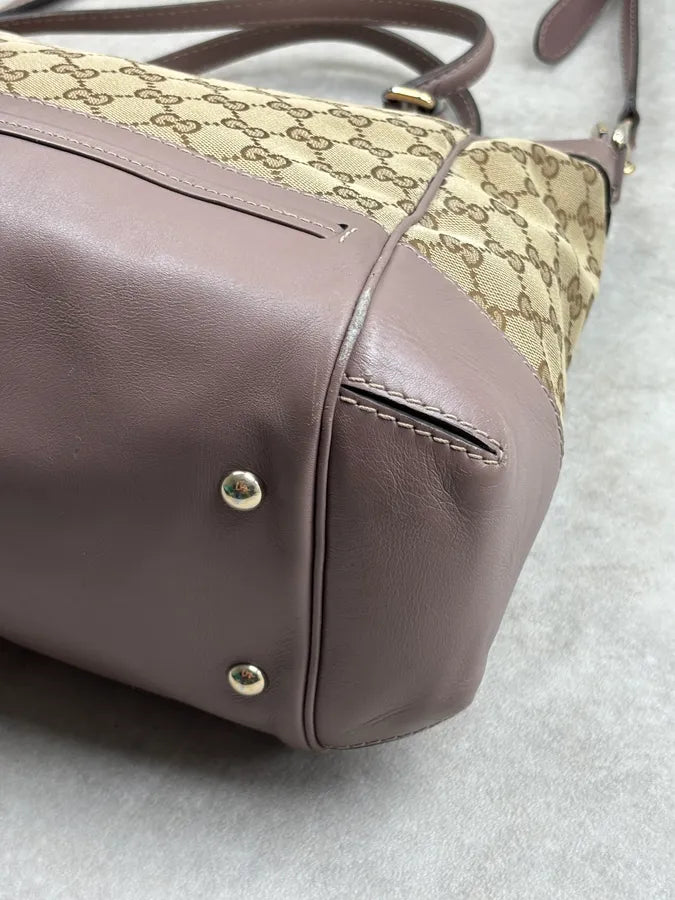 SS2011 Gucci Monogram Beige Abbey Bag by Frida Giannini lfrrnDl 16