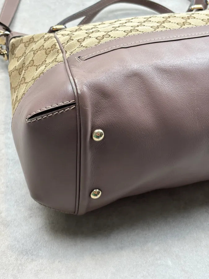 SS2011 Gucci Monogram Beige Abbey Bag by Frida Giannini lfrrnDl 15