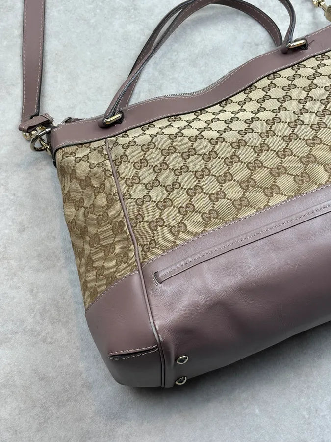 SS2011 Gucci Monogram Beige Abbey Bag by Frida Giannini lfrrnDl 12