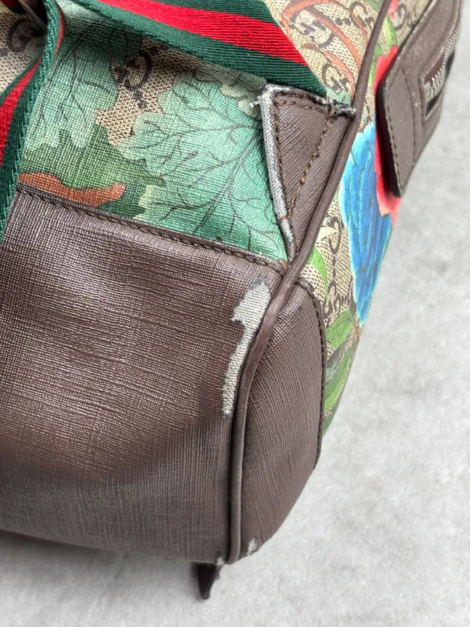 SS2016 Gucci Monogram Beige Flower Backpack by Alessandro Michele scZUgnP 12