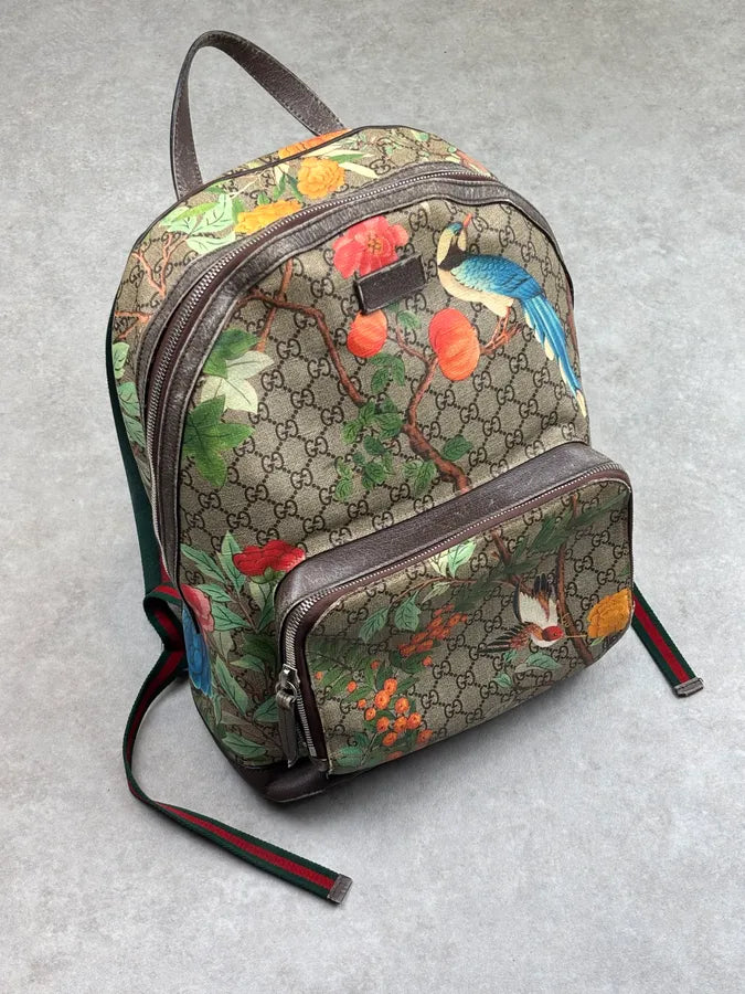 SS2016 Gucci Monogram Beige Flower Backpack by Alessandro Michele scZUgnP 1