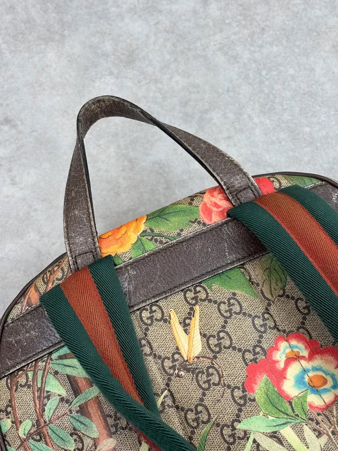 SS2016 Gucci Monogram Beige Flower Backpack by Alessandro Michele scZUgnP 14