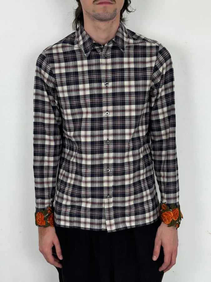 SS2016 Gucci Checkered Floral Shirt uzQzXuL 1