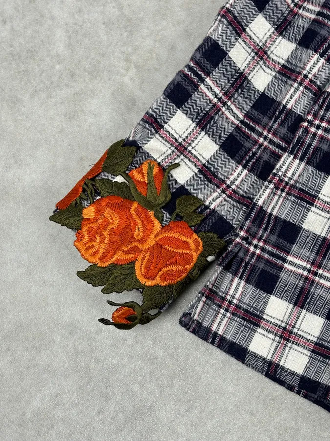 SS2016 Gucci Checkered Floral Shirt uzQzXuL 7