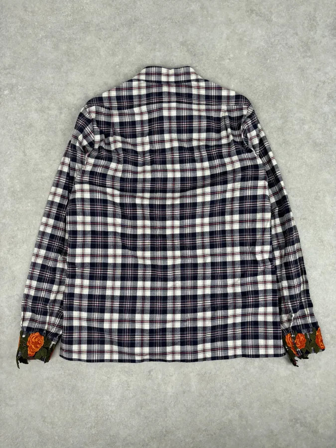 SS2016 Gucci Checkered Floral Shirt uzQzXuL 4