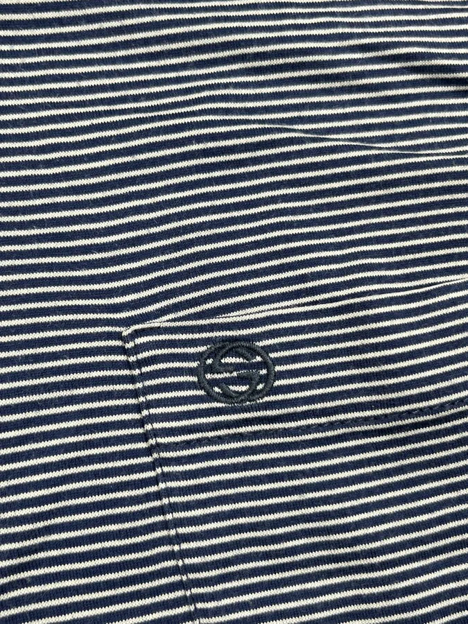 2010s Gucci Navy White Striped Polo by Frida Giannini pIlFixK 6