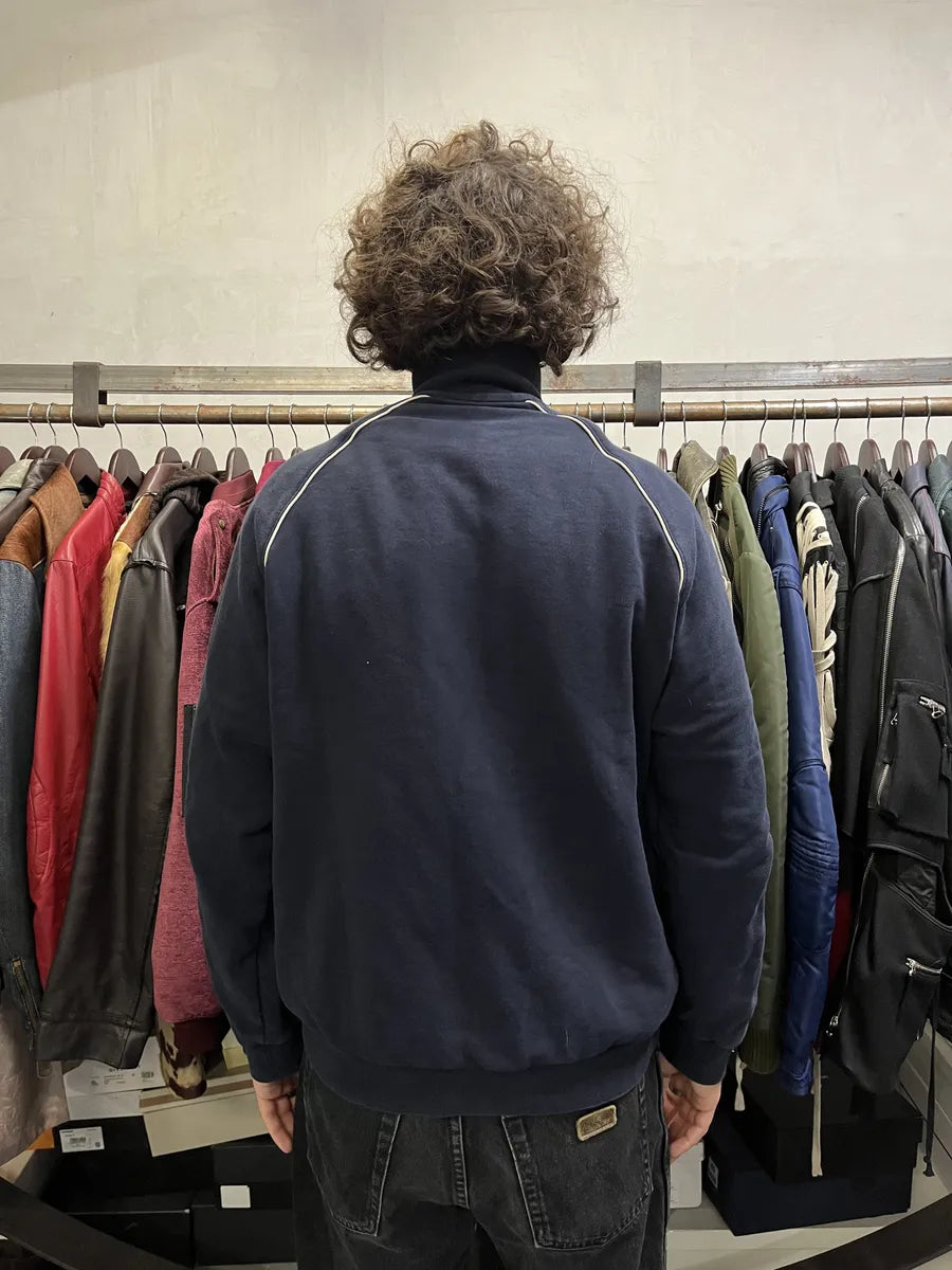 Gucci Navy Armband Signature Zip-up Uniform Sweater MOHNDkH 4