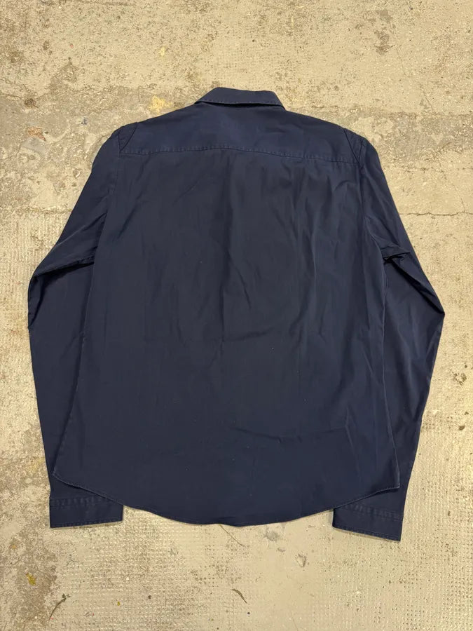 Gucci Navy Blue Signature Shirt xbwicky 3