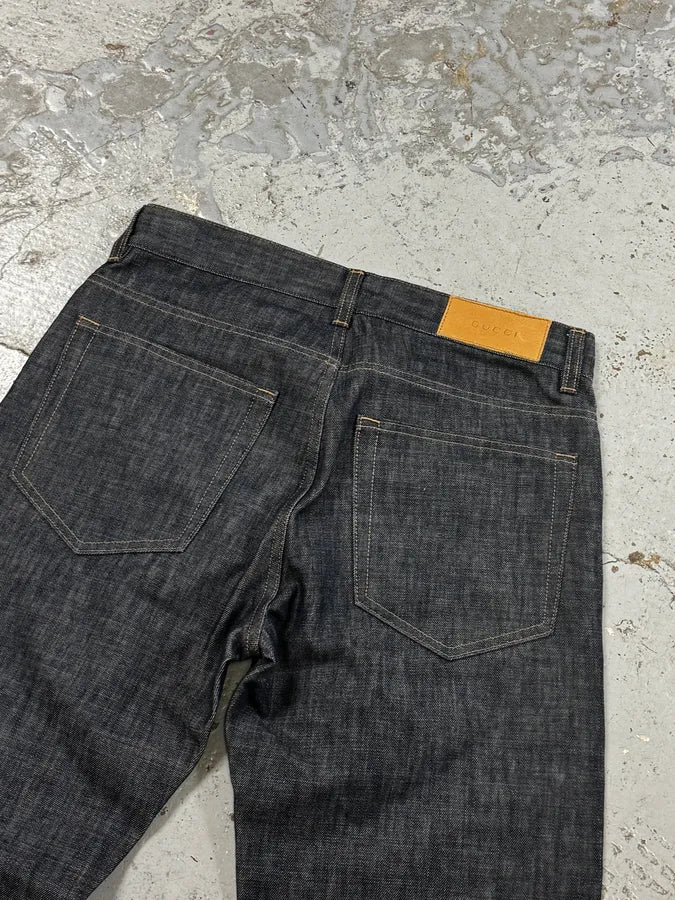 Gucci Navy Brut Classy Straight Jeans XlqBtHf 8