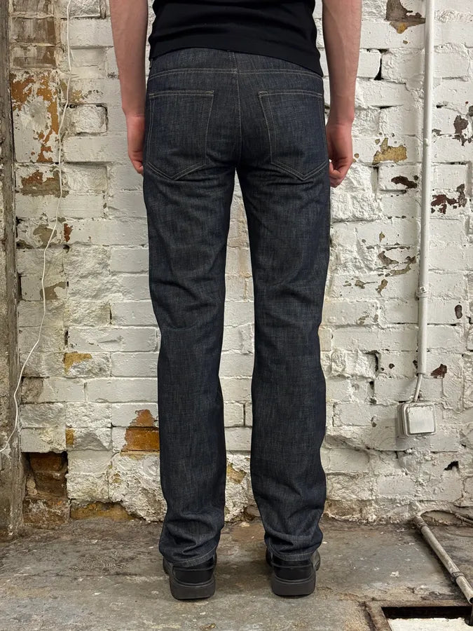 Gucci Navy Brut Classy Straight Jeans XlqBtHf 1
