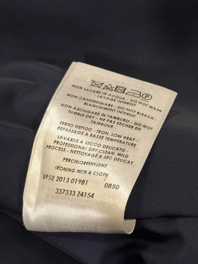 SS2009 Gucci Navy Madonna Military Nylon Jacket lKZBwPX 12