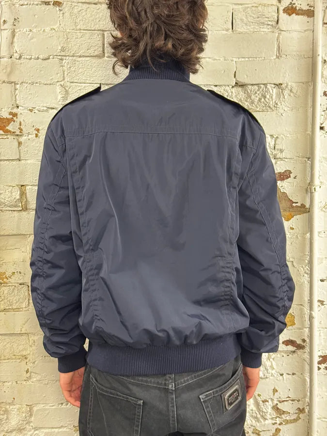 SS2009 Gucci Navy Madonna Military Nylon Jacket lKZBwPX 2