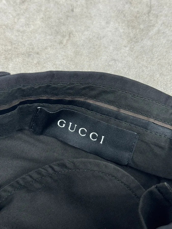 2000s Gucci Navy Classy Pants QiHwbfR 7