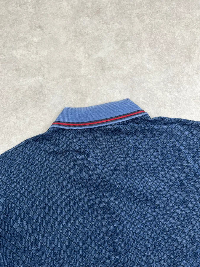 2010s Gucci Navy Monogram Polo sNpnbaT 5