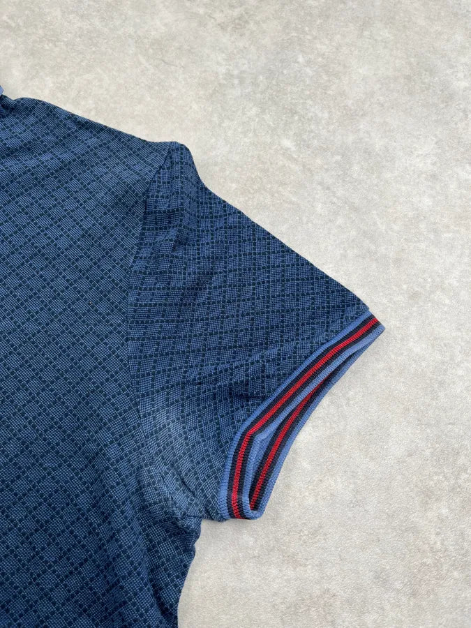 2010s Gucci Navy Monogram Polo sNpnbaT 7