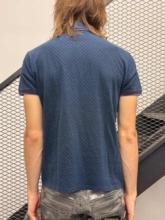 2010s Gucci Navy Monogram Polo sNpnbaT 2