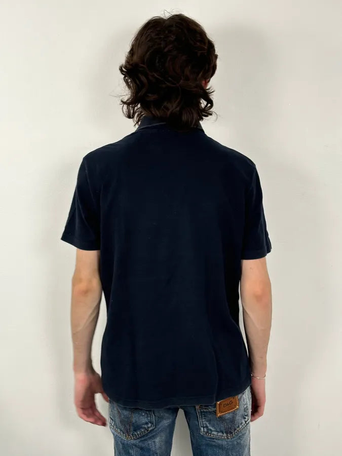 SS2008 Gucci Navy Embroidered Polo by Frida Giannini aPdcele 2