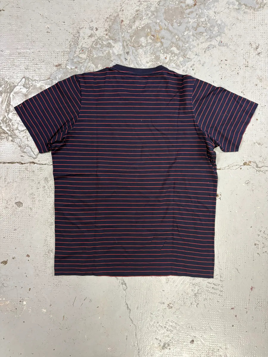 2000s Gucci Navy Striped T-Shirt MSghhhY 4