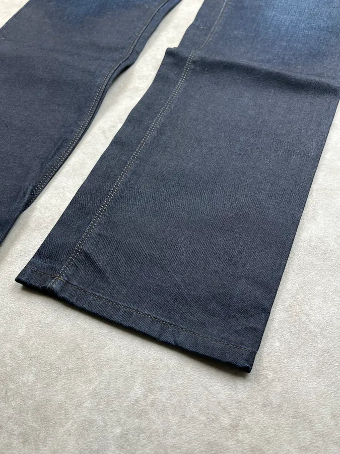 Gucci Navy Denim Faded Jeans xcagTKE 8