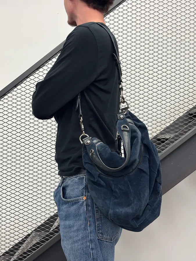 Gucci Navy Leather Hobo Shoulder Bag WJySjen 2