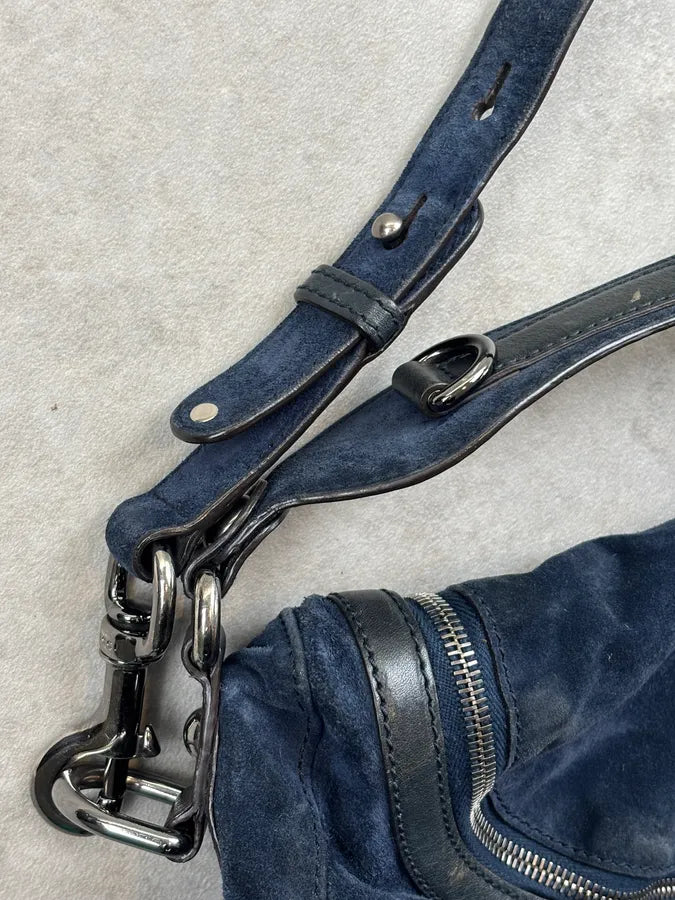 Gucci Navy Leather Hobo Shoulder Bag WJySjen 9
