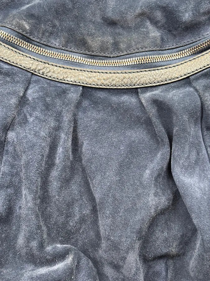 Gucci Navy Leather Hobo Shoulder Bag WJySjen 5