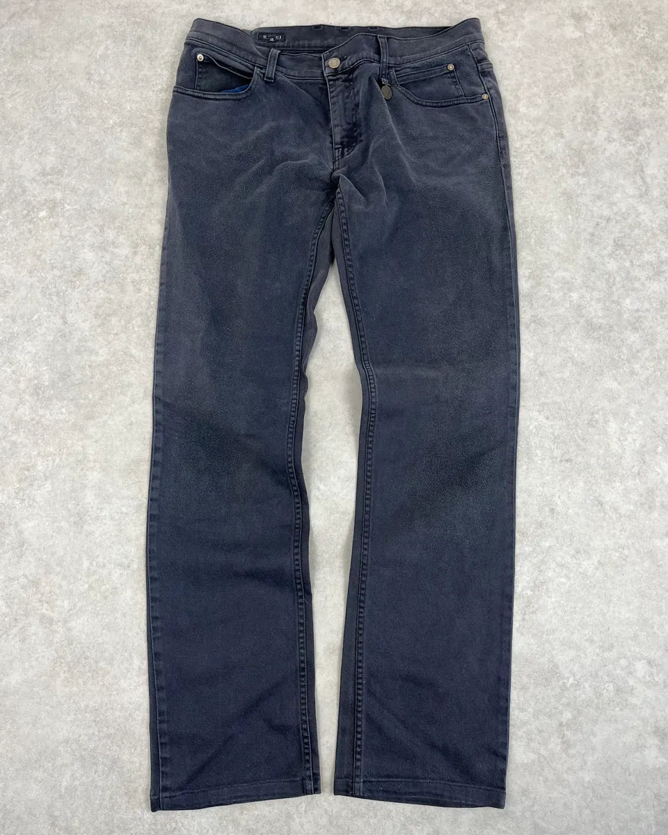 AW2008 Gucci Tern Blue Slim Pants by Frida Giannini bHqEIPg 0