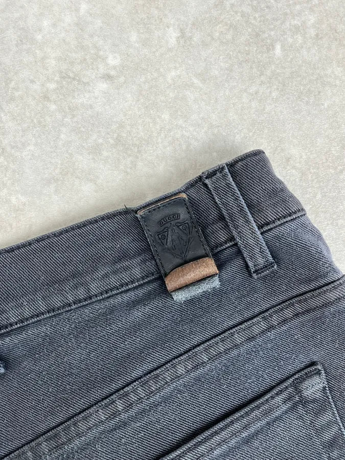 AW2008 Gucci Tern Blue Slim Pants by Frida Giannini bHqEIPg 12