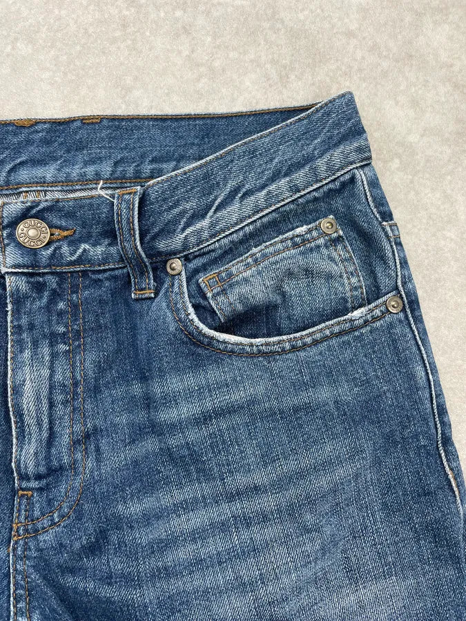 SS2007 Gucci Blue Slim Denim Jeans by Frida Giannini OnaTYTZ 10
