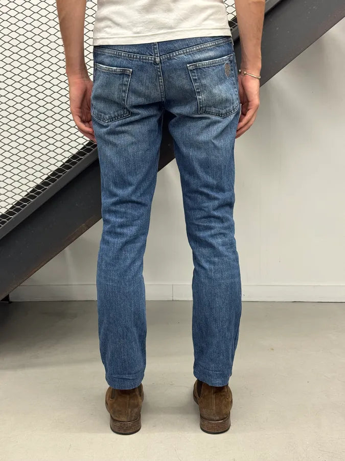 SS2007 Gucci Blue Slim Denim Jeans by Frida Giannini OnaTYTZ 6