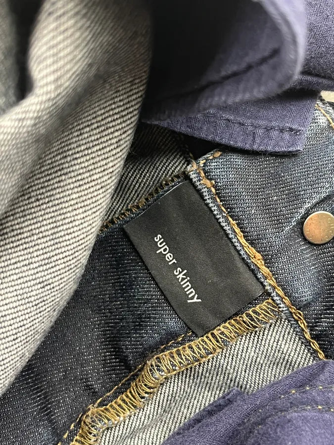 Gucci Navy Faded Slim Denim Jeans clfYvIo 13