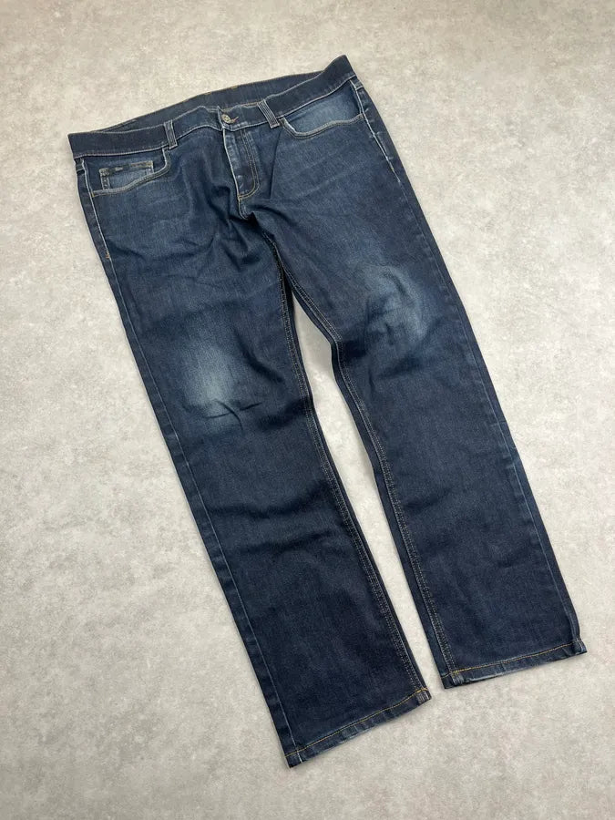 Gucci Navy Faded Slim Denim Jeans clfYvIo 4
