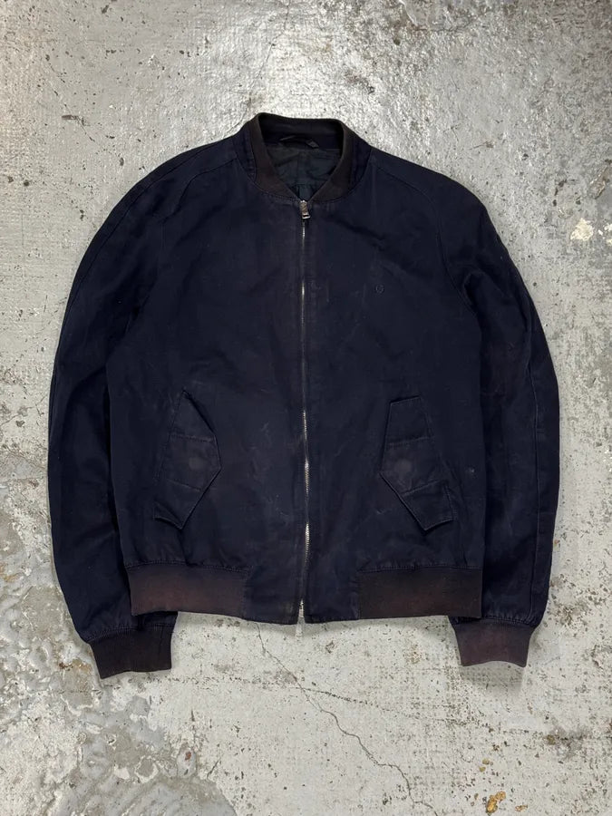 AW2009 Gucci Navy Light Bomber Jacket by Frida Giannini ZAcIFsH 0