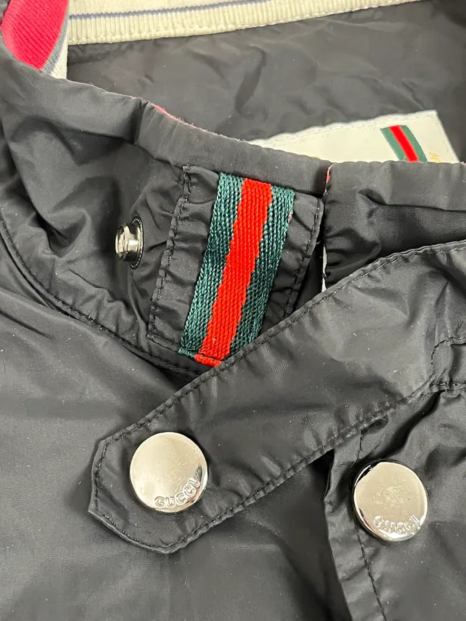AW2007 Gucci Navy Multi Pockets Nylon Light Jacket by Frida Giannini amVevmL 10
