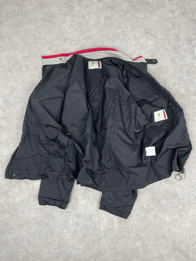 AW2007 Gucci Navy Multi Pockets Nylon Light Jacket by Frida Giannini amVevmL 7