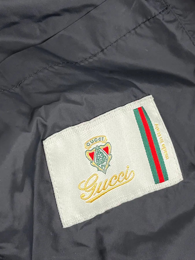 AW2007 Gucci Navy Multi Pockets Nylon Light Jacket by Frida Giannini amVevmL 12