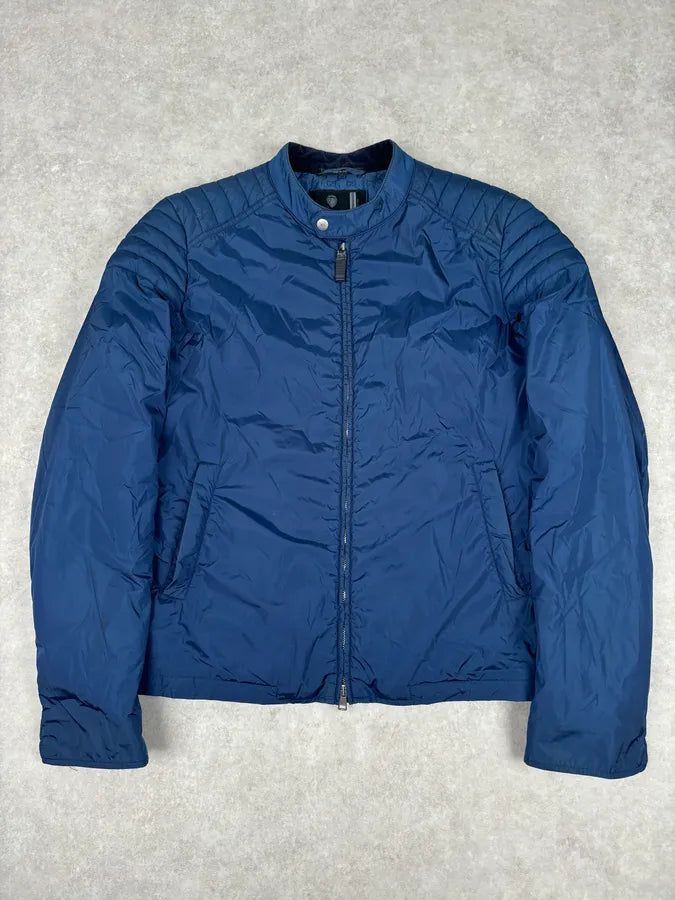 AW2010 Gucci Navy Nylon Quilted Puffer Jacket AsgKXnz 0