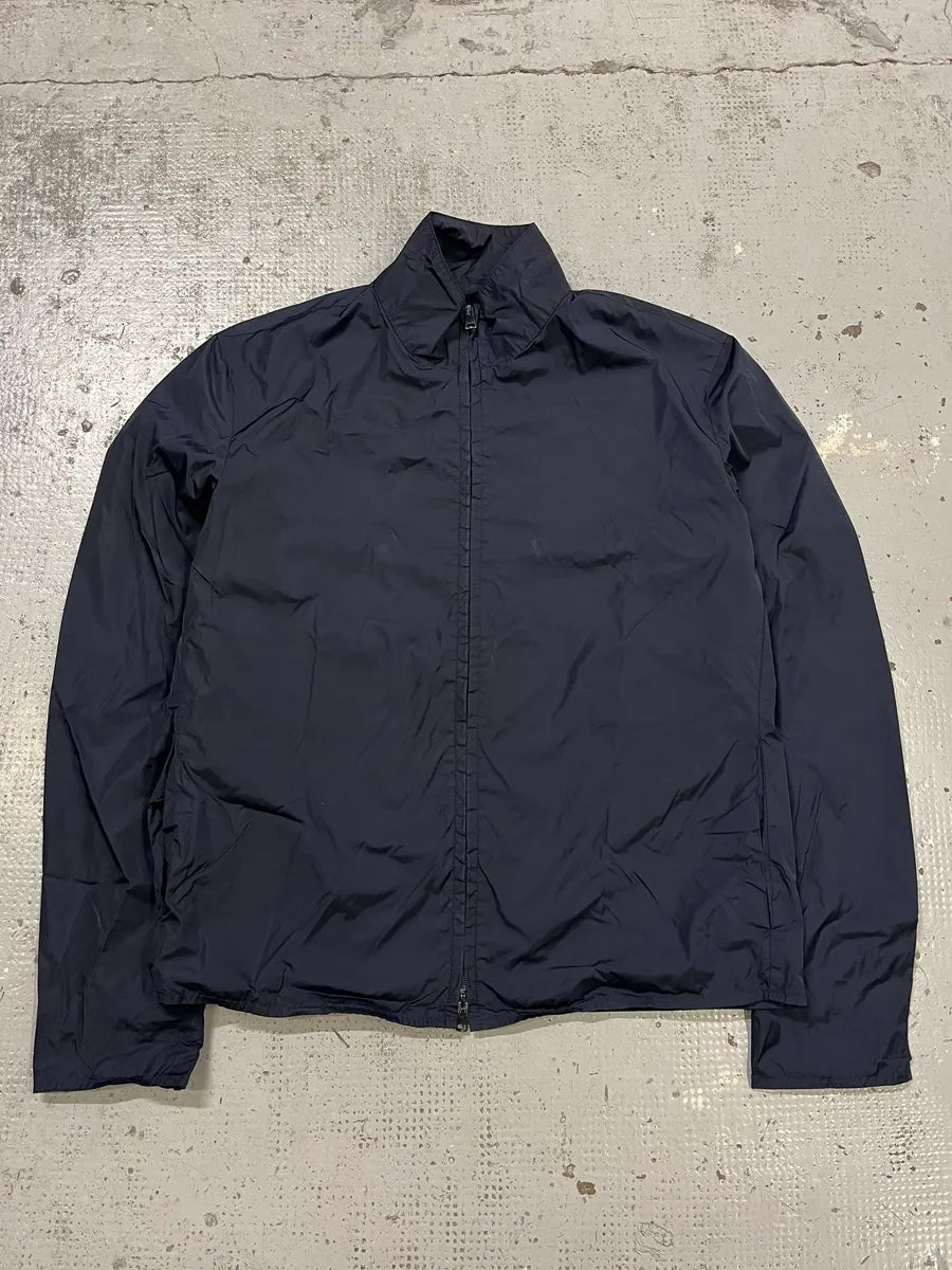Gucci Navy Nylon Windbreaker Jacket uYcxJxB 3