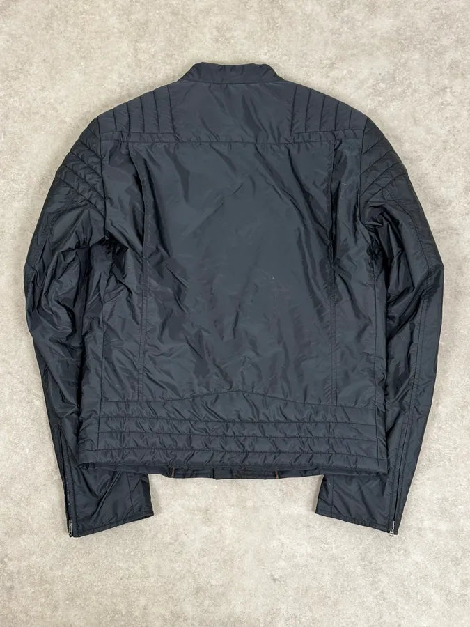 AW2011 Gucci Navy Quilted Nylon Zip-Up Jacket by Frida Giannini HGuSpAj 3