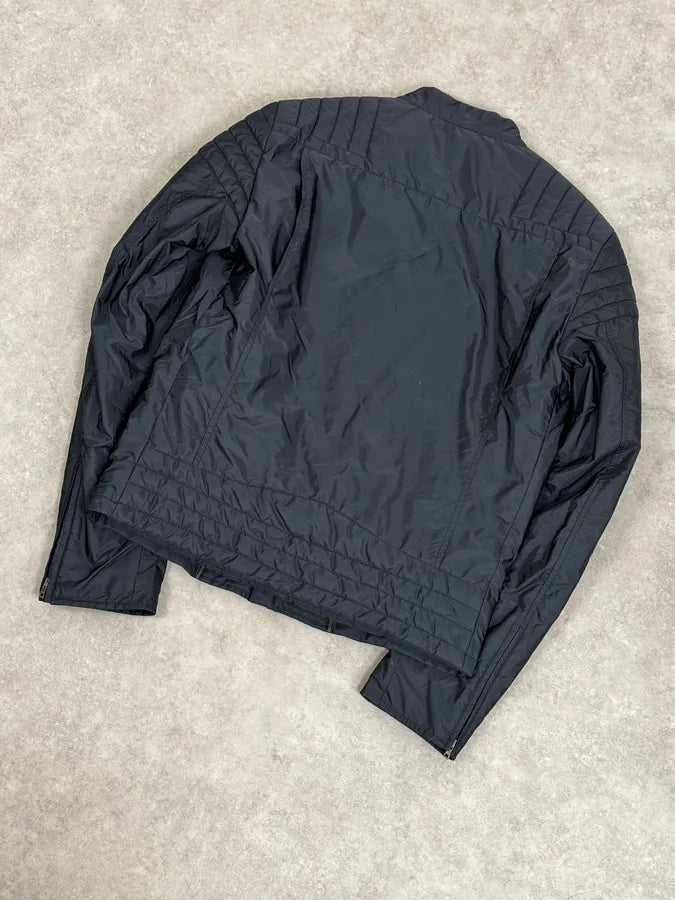 AW2011 Gucci Navy Quilted Nylon Zip-Up Jacket by Frida Giannini HGuSpAj 5