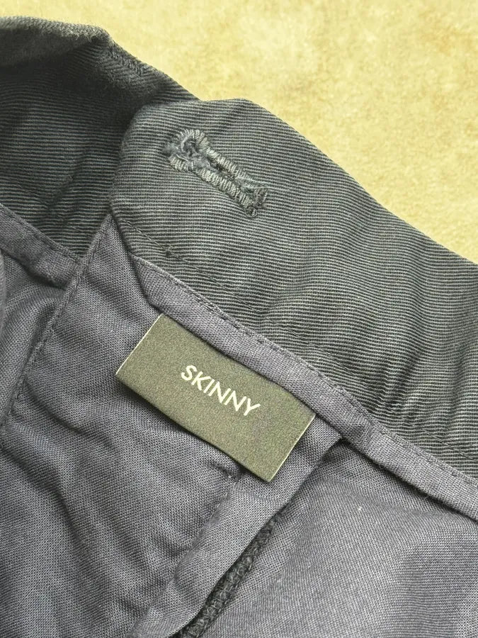 SS2009 Gucci Navy Silver Medal Chinos Pants by Frida Giannini SBESbxh 11