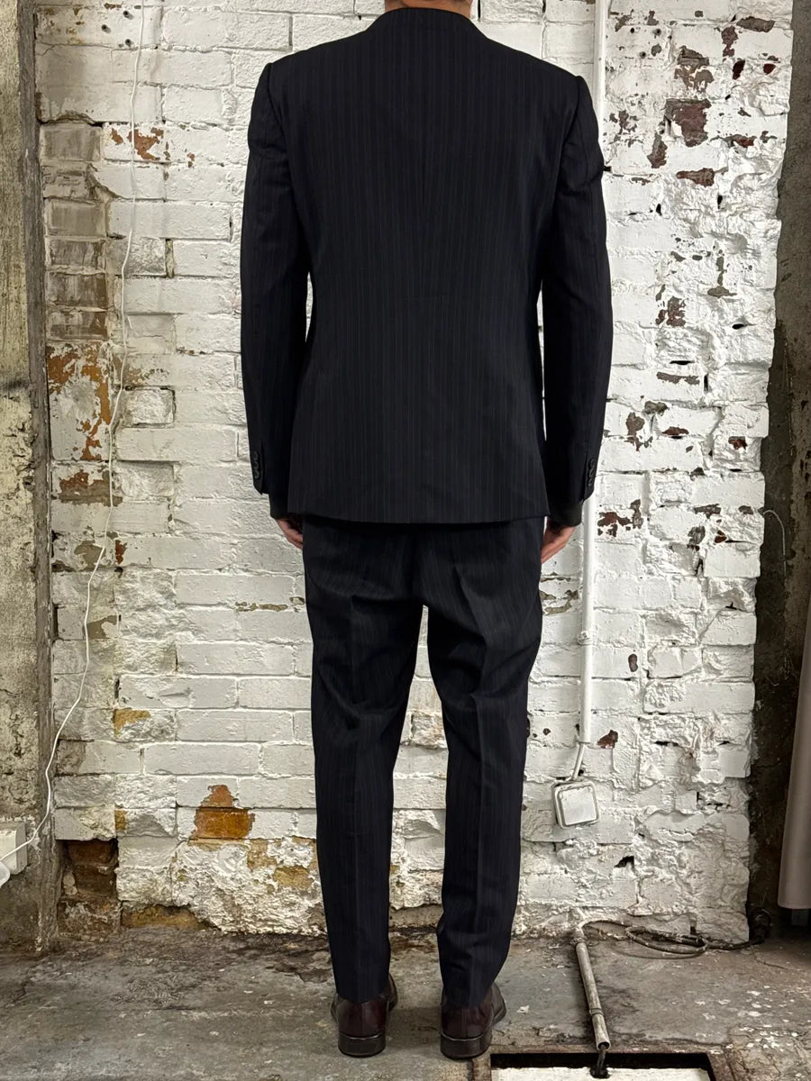 2000s Gucci Navy Striped Wool Blazer & Pants Set by Tom Ford oTUTNcp 2