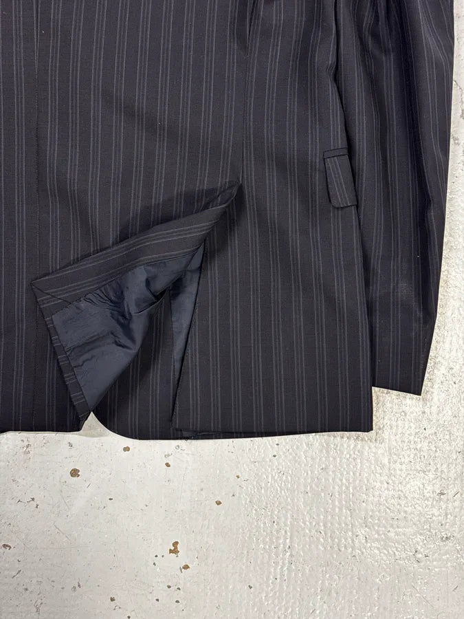 2000s Gucci Navy Striped Wool Blazer & Pants Set by Tom Ford oTUTNcp 12