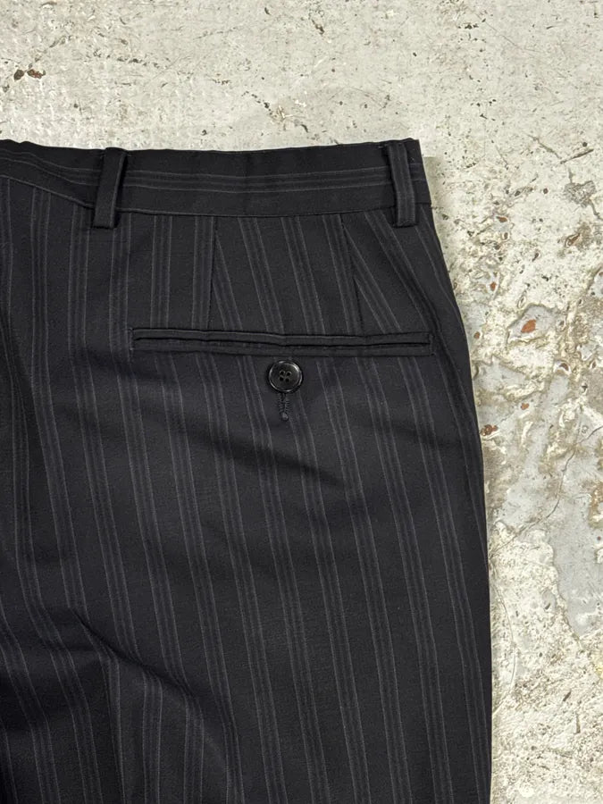 2000s Gucci Navy Striped Wool Blazer & Pants Set by Tom Ford oTUTNcp 23