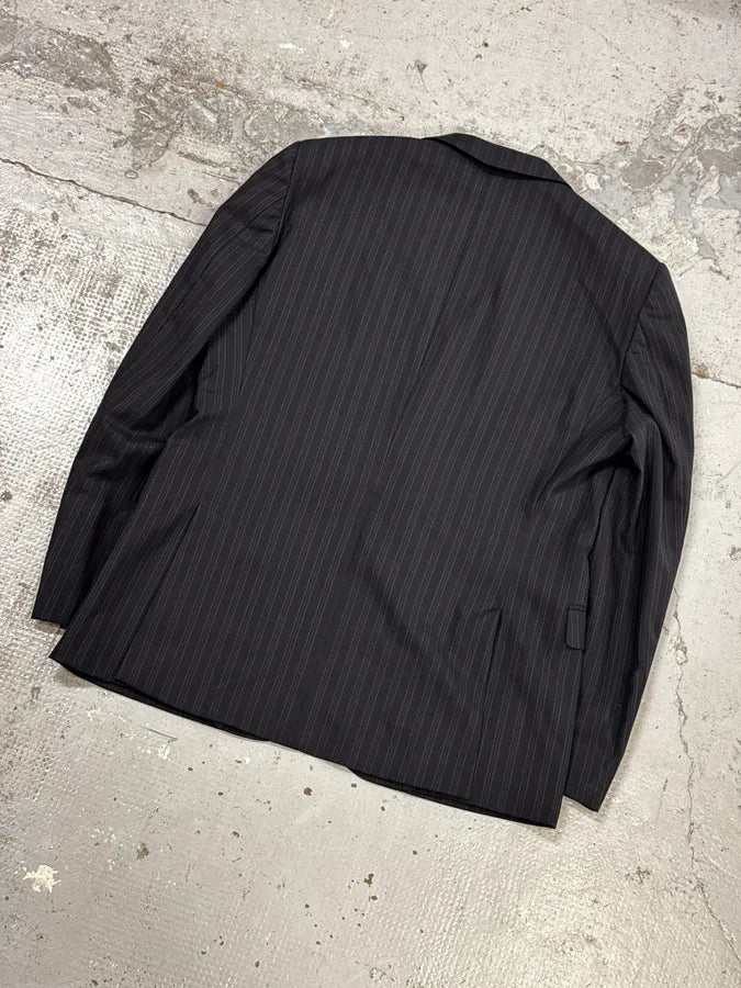 2000s Gucci Navy Striped Wool Blazer & Pants Set by Tom Ford oTUTNcp 8