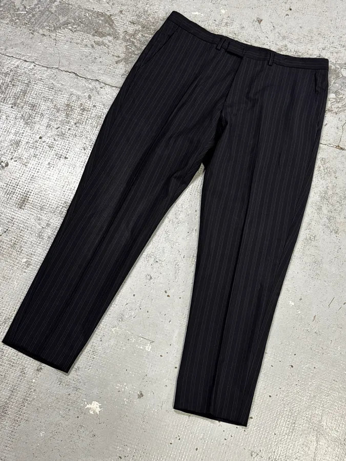 2000s Gucci Navy Striped Wool Blazer & Pants Set by Tom Ford oTUTNcp 20