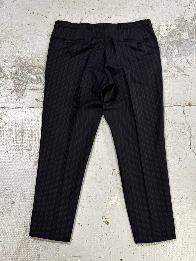 2000s Gucci Navy Striped Wool Blazer & Pants Set by Tom Ford oTUTNcp 16