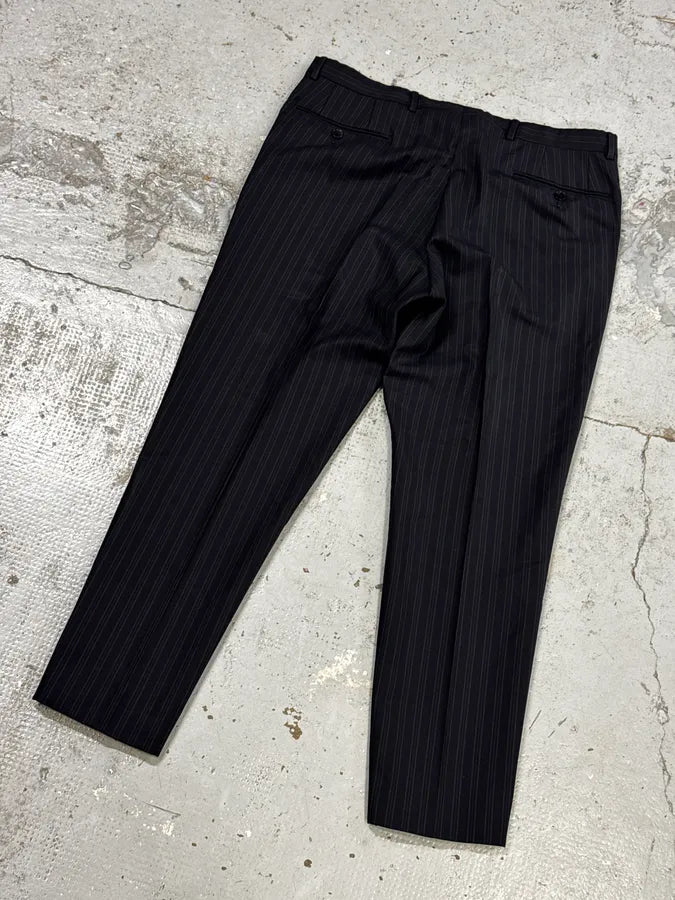 2000s Gucci Navy Striped Wool Blazer & Pants Set by Tom Ford oTUTNcp 21